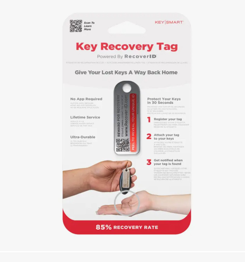 RecoverID Lost & Found Recovery Tag Accessories