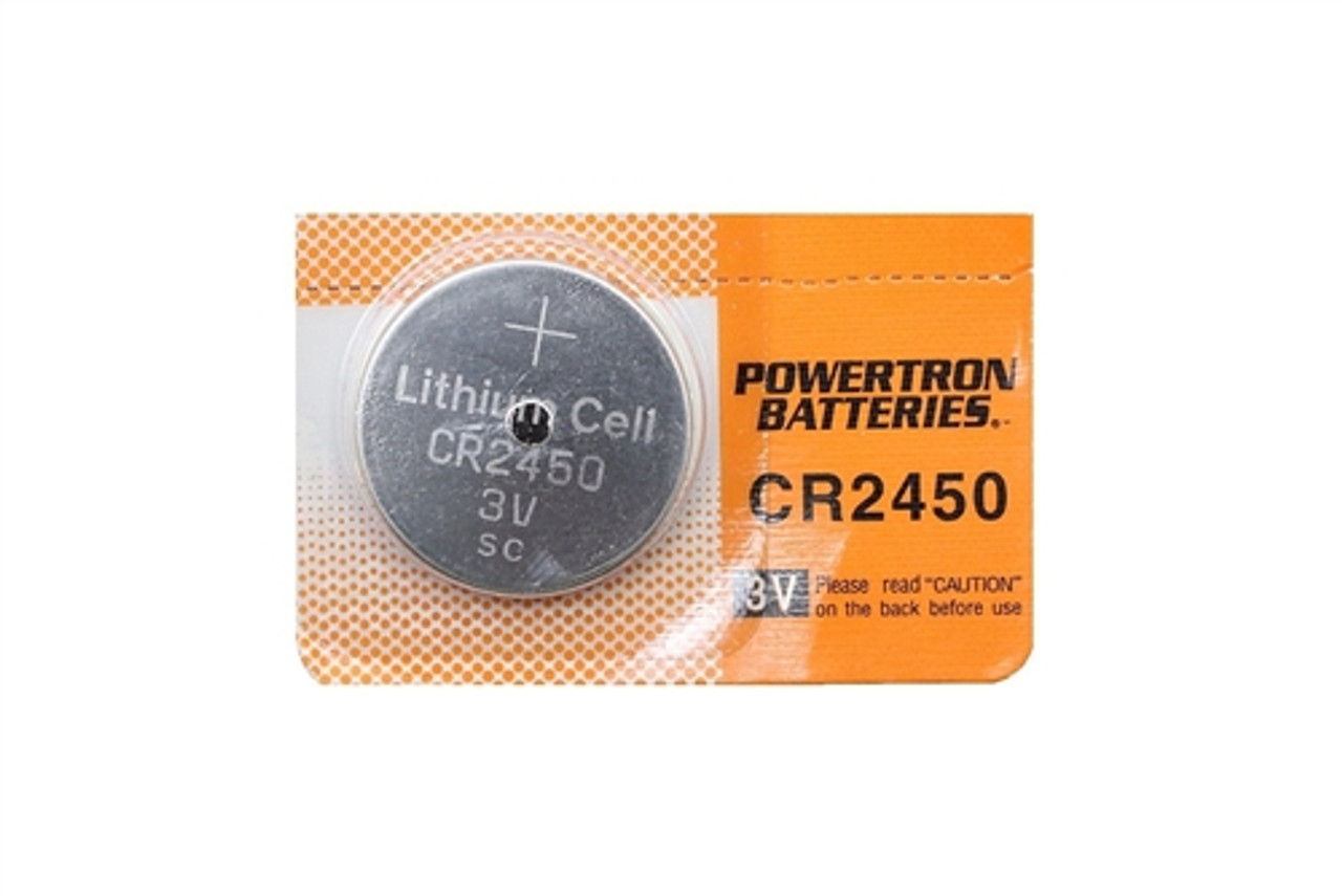 CR2450 Key Fob Battery Keyless Entry Remote Lithium Coin 3V