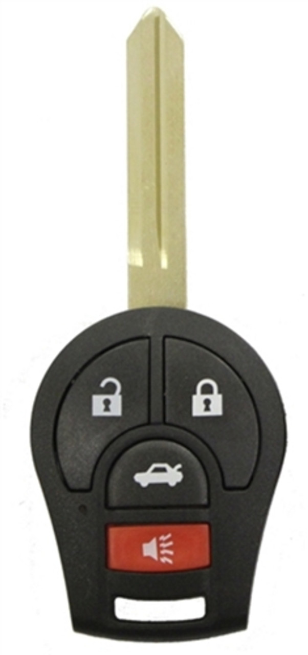 Nissan Armada OEM 4 Button Key Fob with Transponder Chip