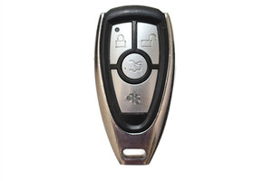 BLACK WIDOW SILVER CASE BLUE LED Factory OEM KEY FOB Keyless Entry Remote Alarm