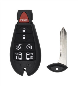 New Aftermarket Chrysler Key Fob Replacement 7 Button IYZ-C01C