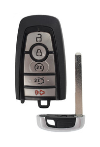 2020 Ford Mustang Cobra OEM 5 Button Key Fob Front View