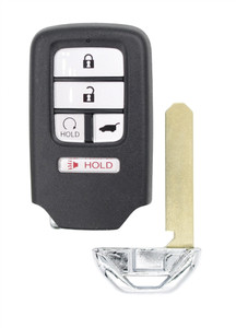 2019-2022 Honda Passport OEM 5 Button Key Fob w/ Remote Start Front View