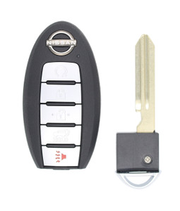 2021-2023 Nissan Pathfinder OEM 5 Button KR5TXN4 6XR7A Key Fob Front View