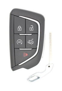 2020-2023 Cadillac CT5 OEM 5 Button YG0G20TB1 Key Fob Front View