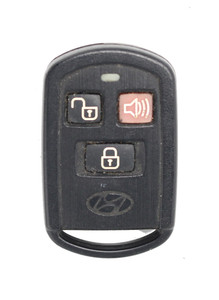 Unrefurbished OEM Hyundai 95411-26203 OSLOKA-221T 3 Button Key Fob - Grade C