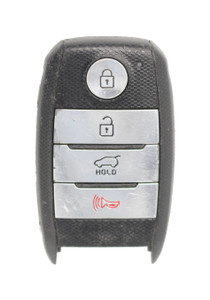 Unrefurbished OEM Kia SUV SVI-XMFNA04 SY5XMFNAO4 4 Button Key Fob - Grade C