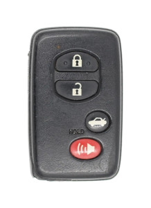 Unrefurbished OEM Scion 271451-5290 HYQ14ACX 4 Button Key Fob - Grade C