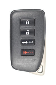 Unrefurbished OEM Lexus Hybrid 281451-0020 G HYQ14FBA 4 Button Key Fob - Grade C