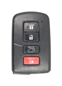 Unrefurbished OEM Toyota HYQ14FBA 281451-0020 4 Button Key Fob - Grade C