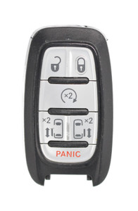 Unrefurbished OEM Chrysler 68217829AC M3N-97395900 6 Button Key Fob - Grade C