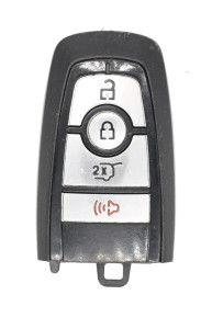 Unrefurbished OEM Ford Bronco M1PT-15K601-AA M3N-A2C931423 4 Button Key Fob - Grade C