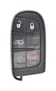 Unrefurbished OEM Dodge M3N-40821302 4 Button Key Fob w/ Trunk Release - Grade C