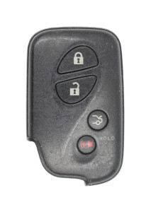 Unrefurbished OEM Lexus 27541-6601 GNE HYQ14AEM 4 Button Key Fob - Grade A