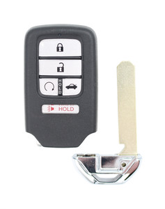 Unrefurbished OEM Honda Hybrid CWTWB1G0090 Driver 2 5 Button Key Fob - Grade A
