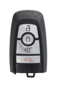 Unrefurbished OEM Ford PL1T-15K601-FA M3N-A3C108397 4 Button Key Fob - Grade A