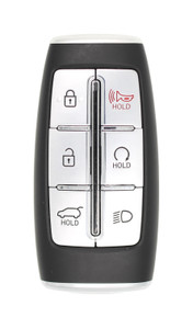 Unrefurbished OEM Hyundai 95440-T6104 TQ8-FOB-4F36 6 Button Key Fob - Grade A