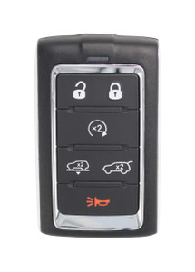Unrefurbished OEM Jeep M3NWXF0B1 6 Button Key Fob - Grade A