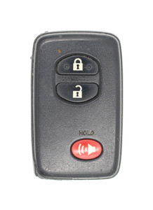 Unrefurbished OEM Toyota 271451-0140 HYQ14AAB 3 Button Key Fob - Grade C