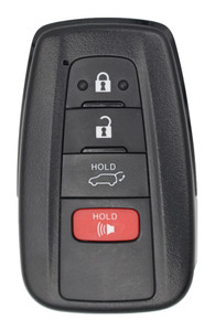 Unrefurbished OEM Toyota Highlander HYQ14FBC 4 Button Key Fob - Grade A