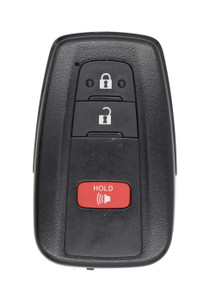 Unrefurbished OEM Toyota 8990H-0E360 HYQ14FLA 3 Button Key Fob - Grade A