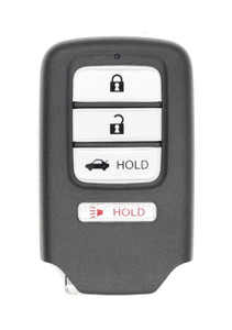 Unrefurbished OEM Honda CWTWB1G0090 Driver 1 4 Button Key Fob - Grade A