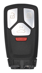 Unrefurbished OEM Audi IYZ-AK01 4 Buttons Key Fob - Grade A