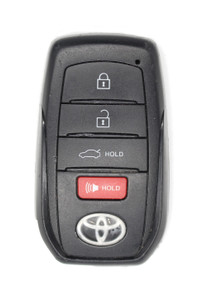 Unrefurbished OEM Toyota HYQ14FBW 4 Button Key Fob w/ Trunk Release - Grade C