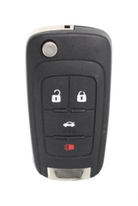 Unrefurbished OEM Chevrolet 13500225 V2T 01060514 4 Button Key Fob - Grade C