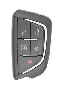 Unrefurbished OEM Cadillac 13592983 YG0G20TB1 5 Button Key Fob - Grade C