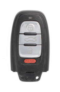 Unrefurbished OEM Audi 8T0.959.754 S IYZFBSB802 4 Button Key Fob - Grade C