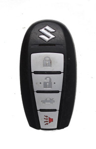 Unrefurbished OEM Suzuki 37172-57L20 | 37172-57L21 KBRTS009 4 Button Key Fob - Grade C
