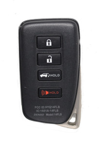 Unrefurbished OEM Lexus HYQ14FLB 4 Button Key Fob - Grade C