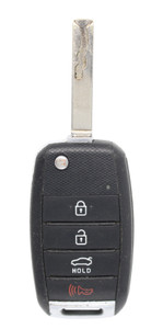 Unrefurbished OEM Kia NYOSYEC4TX1611 4 Button Key Fob - Grade C