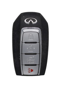 Unrefurbished OEM Infiniti S180144705 4 Button Key Fob - Grade C