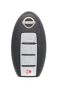 Unrefurbished OEM Nissan CWTWB1G0168 4 Button Key Fob - Grade A