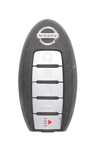 Unrefurbished OEM Nissan S180144803 6LA6A KR5TXN4 5 Button Key Fob - Grade A
