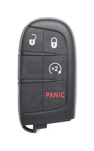 Unrefurbished OEM Jeep 68250337AB | 68417321AA M3N-40821302 4 Button Key Fob - Grade A