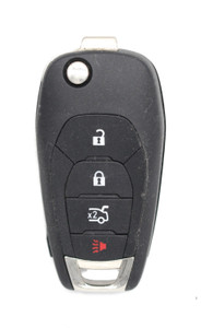 Unrefurbished OEM Chevrolet 13588756 | 13588758 LXP-T003 4 Button Key Fob - Grade A
