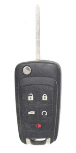 Unrefurbished OEM Buick 13500226 V2T01060512 OHT01060512 5 Button Key Fob - Grade C