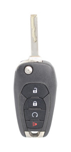 Unrefurbished OEM Chevrolet 13522767 LXP-T003 4 Button Key Fob - Grade C