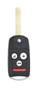 2009-2014 Acura TSX OEM 4 Button Key Fob Driver 1 Front View