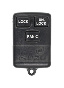 1994-1995 Isuzu Trooper 3 Button Key Fob Front View