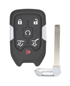 2014-2020 GMC Yukon OEM 6 Button Key Fob HYQ1AA Front View
