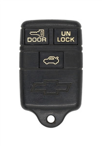 1993-1995 Chevrolet Camaro OEM 3 Button Key Fob Front View