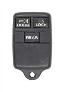 1992-1996 Chevrolet Blazer OEM 3 Button Key Fob Front View