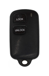 1998-2006 Toyota Camry OEM 3 Button Key Fob ELVATDD Front View