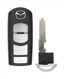 Mazda WAZSKE13D01 OEM 4 Button Key Fob