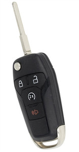 2015-2021 Ford F-150 OEM 4 Button Flip Key Fob Front View