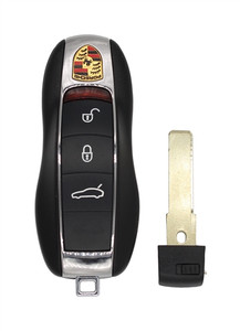 Porsche 970.637.247.06 OEM 4 Button Key Fob